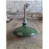Image 1 : Vintage enamel service station light fixture