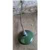 Image 2 : Vintage enamel service station light fixture