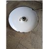 Image 3 : Vintage enamel service station light fixture