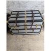 Image 1 : Steamer trunk without tray, 34x21x23"