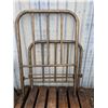 Image 1 : Vintage steel bed frame, 35" wide