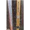 Image 2 : Vintage wood/aluminum skis, 75"