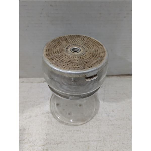 Vintage Pyrex percolator insert, complete, 4.25"