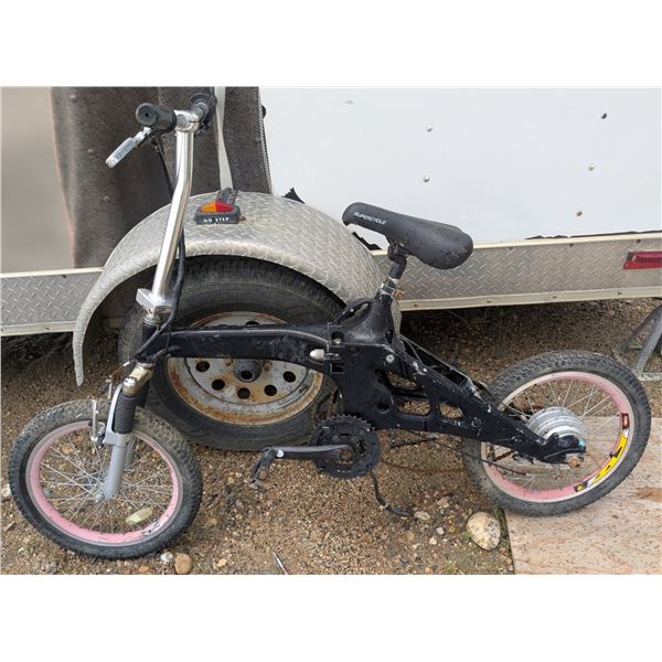 Folding electric bike, no battery, not tested