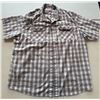 Image 5 : (4) Wrangler 3XL Plaid Button Up Short Sleeves Shirts.