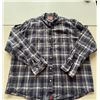 Image 5 : (4) Long Sleeve Plaid Button Ups Shirts - (2 ) Wrangler 3XL, (1) George 2XL, (1) Midtown 2XL.