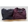 Image 1 : (2) Long Sleeves Sweaters - (1) Haggar 2XL and (1) Old Navy 3XL.