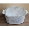 Image 1 : Vintage Country Cornflower 3L Corning Ware Casserole Dish w/ Pyrex A9C Lid