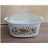 Image 1 : Vintage Spice of Life Corning Ware 3Qt Casserole Dish w/ Pyrex A9C Lid