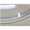 Image 6 : (3) Pyrex Glass Lids – 624C Clear, V1.5C Cranberry, V1C Amber