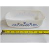 Image 2 : (3) Cornflower Pattern Federal Glass Milk Glass