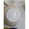 Image 9 : (3) Cornflower Pattern Federal Glass Milk Glass