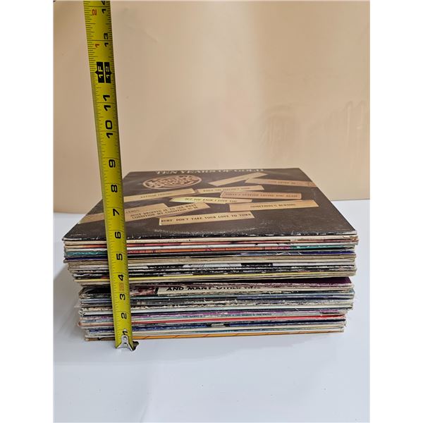 Lot of Vinyl Records inc. Billy Joel, Eddie Money, Air Supply, etc.