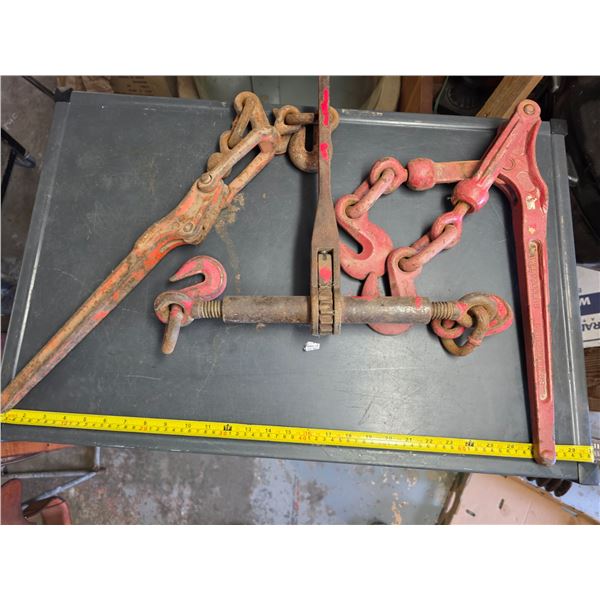 Chain tighteners