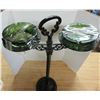 Image 2 : Vintage Cast Iron Ash Tray Stand