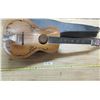 Image 1 : Vintage Wooden Guitar With Case