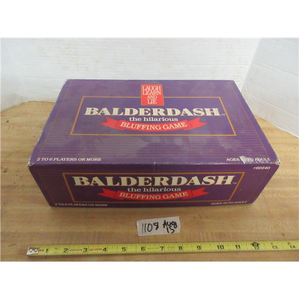 Balderdash Bluffing Game