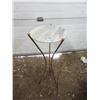 Image 1 : Round Marble Side Table 30'' Tall