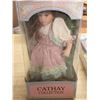 Image 2 : (2) Cathy Collectable Porcelain Dolls in Original Box