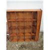 Image 4 : (2) Wooden Picture Frames, Wooden Display Case, and Wooden Décor Piece