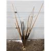 Image 1 : Vintage Wooden Pool Cues and Billiard Sticks
