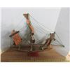 Image 1 : Wooden Sailboat Model