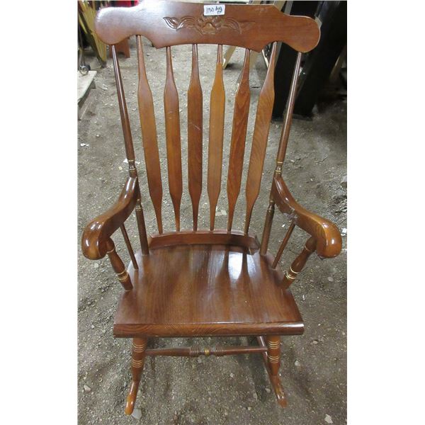 Wooden Rocking Chair 39'' Tall