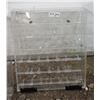 Image 4 : (3) Clear Display Cases