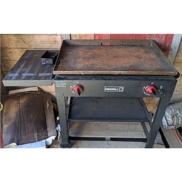 NexGrill propane flat top grill(29x18"), 46x20x33"