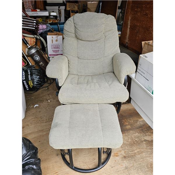 Rocker Chair and Footstool Set