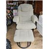 Image 1 : Rocker Chair and Footstool Set