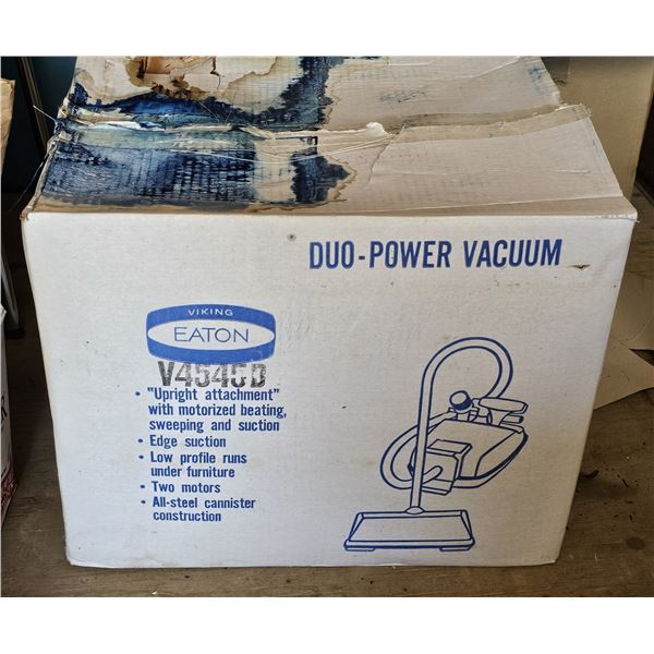 Eaton’s Viking Duo-Power Vacuum NOS in Original Box