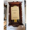 Image 1 : NOS Delta Pendulum Wall Clock in Original Box & Packaging
