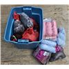Image 2 : Assorted Yarn Lot in 22g Rubbermaid Tote