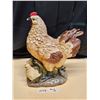 Image 1 : Large Chicken & Chicks Décor Figurine