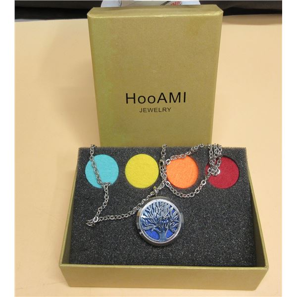 Aromatherapy locket Tree of Life Pendant