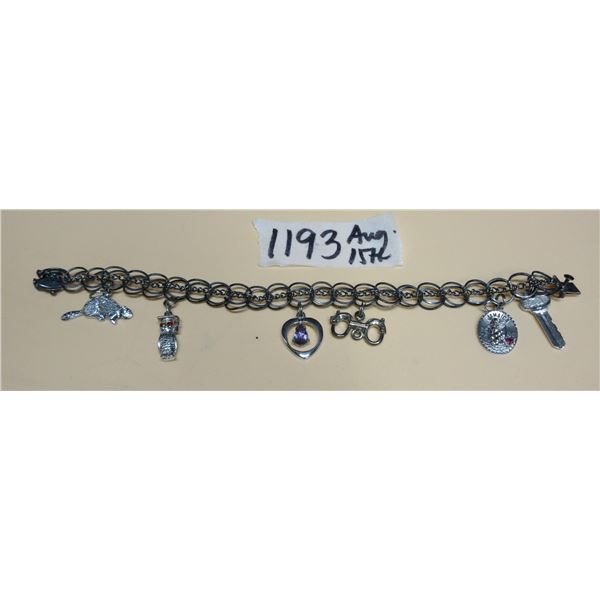 Sterling Silver Bracelet (marked OMC Ster)