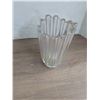 Image 2 : Iridescent glass vase, 8" tall