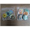 Image 1 : Vintage collector Buttons, City of PA & PA Winterfest