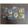 Image 1 : Vintage Collector Buttons, Edmonton and Beer