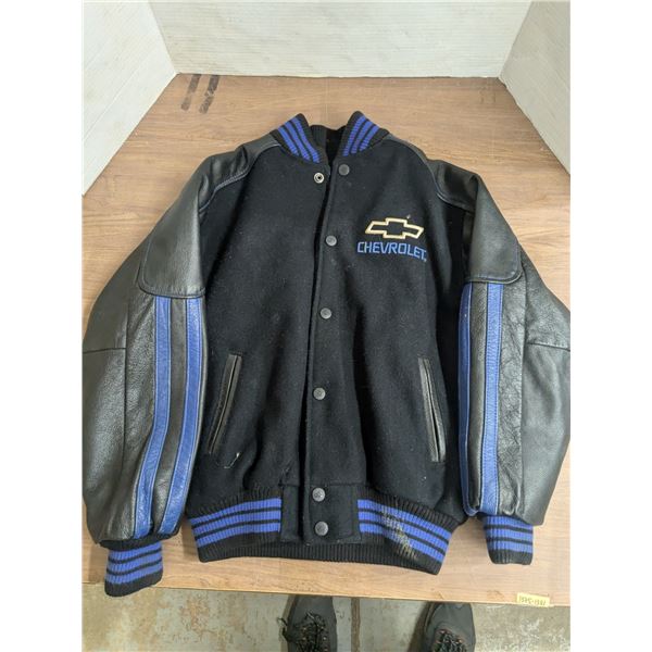 Chevy leather jacket, size Youth Small