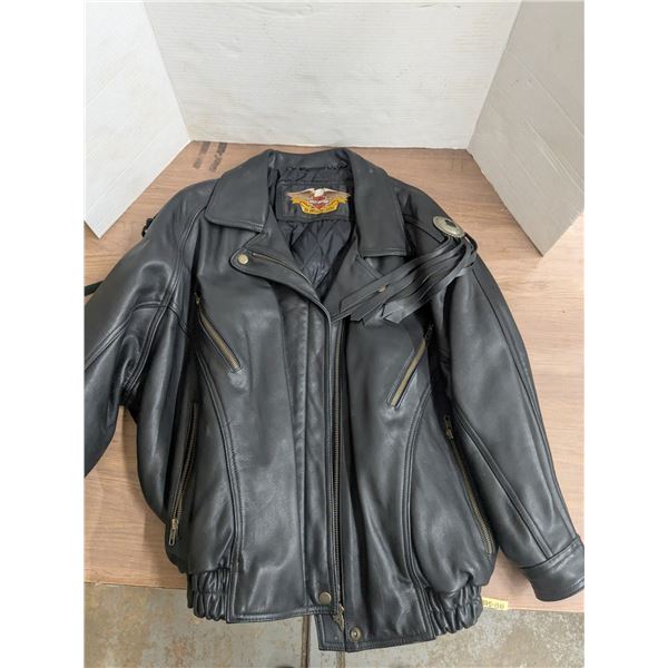 Harley Davidson leather jacket, XL