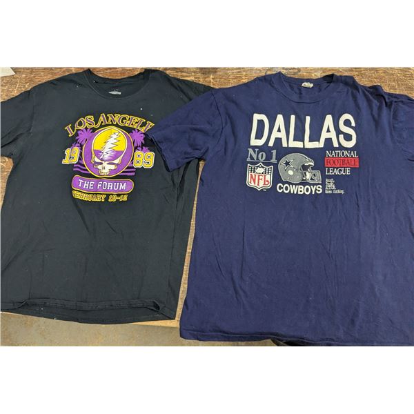 2 size XL shirts, Grateful dead and Dallas cowboys