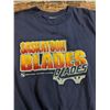 Image 2 : 2 size XL shirts,Vintage,  Saskatoon Blades and Dale jr. all over print