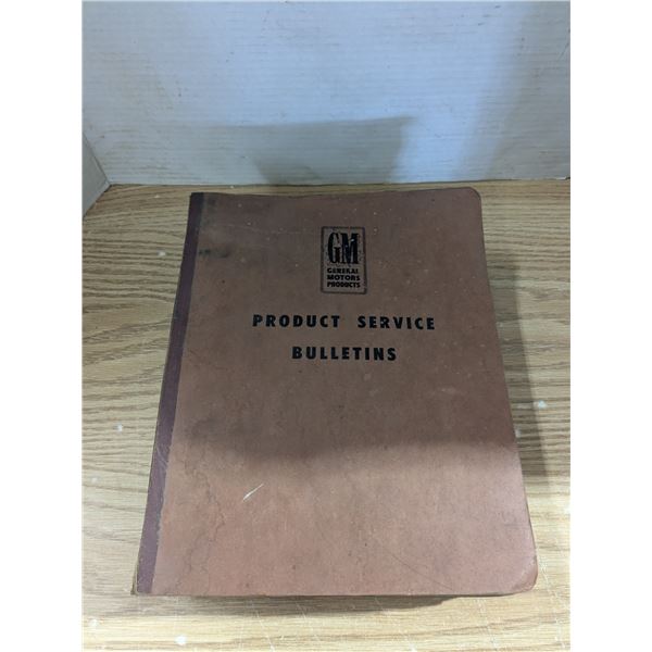 1955 GM product service bulletins