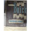 Image 3 : Vintage Buick maintenance manual and Oldsmobile parts manual