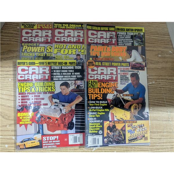 5- 1990s car magazines, sealed