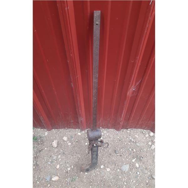 Vintage cast iron bar clamp.