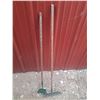 Image 1 : Soil rake and garden hoe.