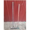 Image 1 : Soil rake and garden hoe.